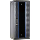 DSIT 10 inch 15U serverkast met glazen deur 312x310x752mm (BxDxH) - serverbehuizing - serverrack