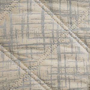 Pittige sprei 200x220cm BLINK 6 Crème - Luxe Velours