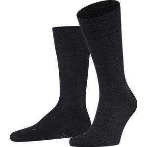 FALKE Sensitive London comfort band, geschikt voor diabetici duurzaam katoen sokken heren grijs - Maat 39-42