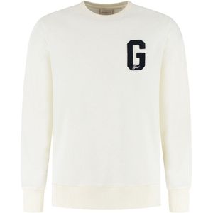 GANT - Sweatshirt - Wolwit - Sweatstof - Ronde Hals