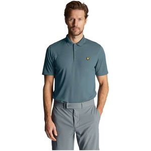 Lyle & Scott Tech Korte Mouw Poloshirt Blauw S