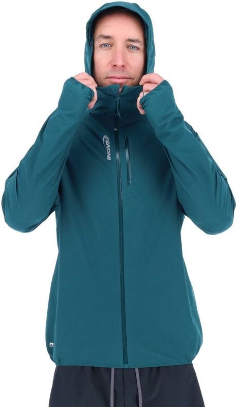 Stormshell - V2 - Hardloopjack - Dark Teal - Lichtgewicht en Waterdicht