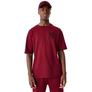 New Era New York Yankees League Essentials Lc T-shirt Met Korte Mouwen Rood L Man