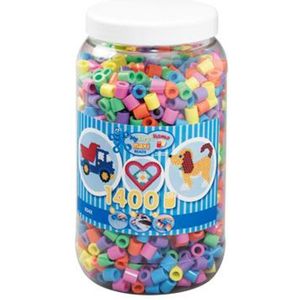 Hama Ton Maxi Beads 1400 Kralen Mix - 8541