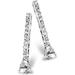 Orphelia Oorbel Zirc Long Sterling Zilver 925 Ear-109