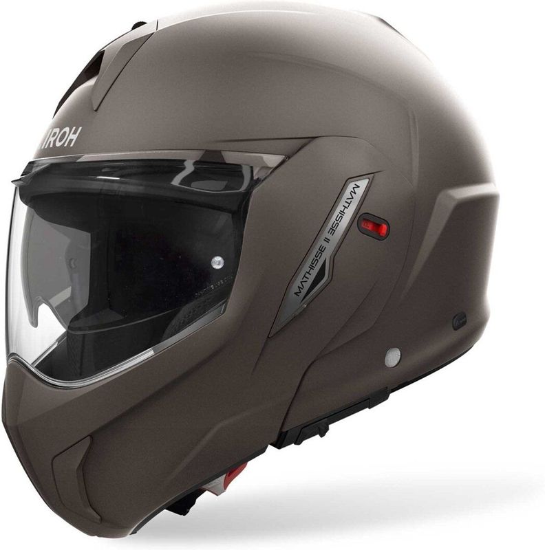 AIROH - Mathisse II - Modulaire Helm - Zwart - Veiligheid