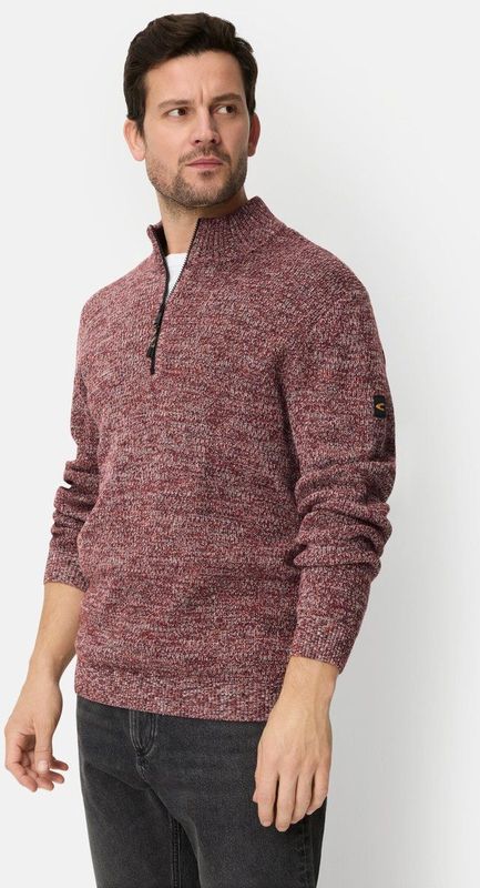 camel active - Gebreide Troyer - Amberrood