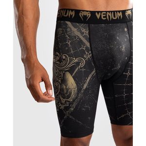 Venum Santa Muerte 5.0 Vale Tudo short diep zwart goud - M - Jeans Maat 32