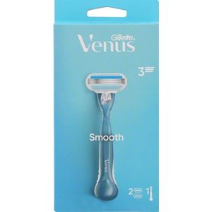 Gillette - Venus Smooth - Scheermesjes - 3 Bladen - Voor Gevoelige Huid