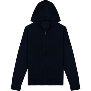 Lyocell TENCEL™ herentrui met capuchon Navy Blue - XXL