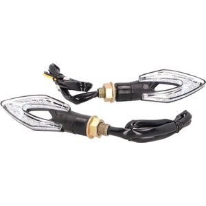 Knipperlicht Set Led Derbi Senda / Derbi Gpr 50 / Aprilia RS 50 / Aprilia SX 50 / Universeel Scooter / Bromfiets / Motorfiets [Mini]