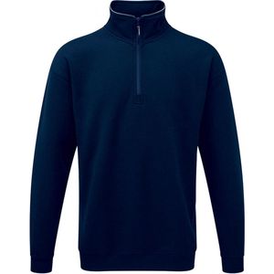 ORN Brand GROUSE QUARTER ZIP SWEATSHIRT 65% POLYESTER / 35% COTTON 320GSM FOR WINTER - Marineblauw - Maat L