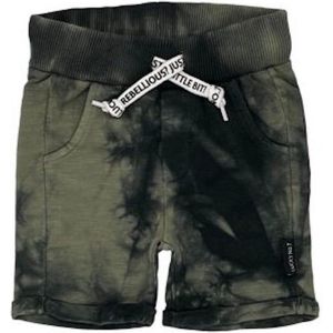 Lucky nr 7 sweat short maat 74/80 army green