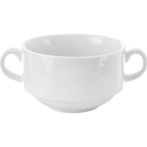 Soepkom Porselein MONA 290 ml - Kom - Schaaltje - Diep Bord - Soepbord - Diepe Borden