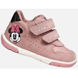 Geox B Zapito Girl First Walker Shoe Babymeisje, antiek roze/zwart, 19 EU, Antiek Rose Black, 19 EU