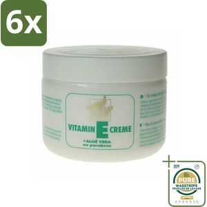 Goldline - Bodycrème - Vitamine-E & Aloë Vera - Gevoelige Huid - Kalmerend - 250 ml - Voordeelverpakking - 6 stuks - Aloë vera - Gevoelige huid