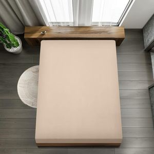 hoeslaken, 100% katoen, Cotton Soft - Anti-allergie \ Bijzonder ademend, resistent, huidvriendelijk160 x 200 x 35cm,