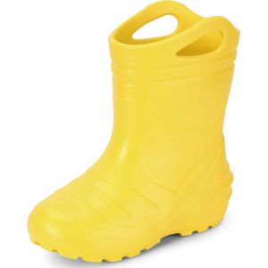 Ladeheid LA-KL-051-Summer Kinderen Regenlaarzen - Rubber Laarzen - EVA - Geel1 - 22