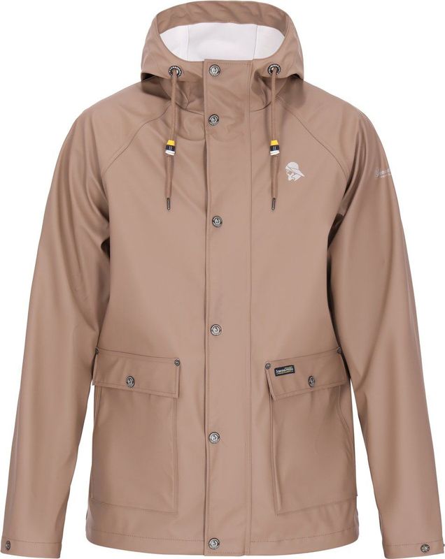 Schmuddelwedda Functionele jas  lichtbruin / grijs