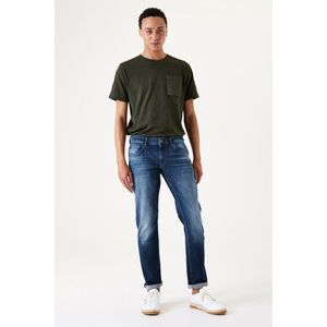 GARCIA Savio Heren Slim Fit Jeans Blauw - Maat W32 X L36