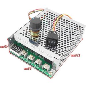10V-55V 12V 24V 36V 40A DC Motor Speed Controller Forward Reverse Adjustable Switch - Control Driver with Digital Display