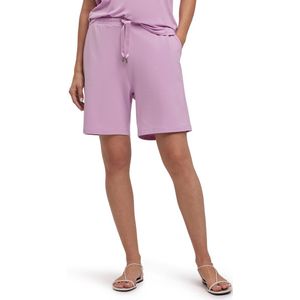 Damen Loungewear drukvrije tailleband modal katoen korte broek dames shell pink - maat 8045