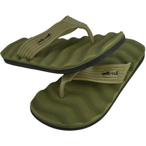 Teenslippers legergroen leger army Mil-Tec 41