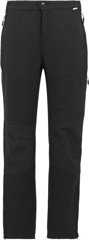 Questra V - Wandelbroek - Zwart - Isoflex Stretchstof - Waterafstotend