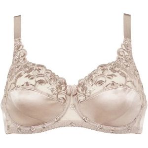 Naturana glimmende beugels BH maat 90C beige