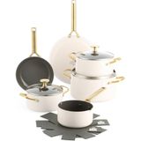 BK - Sublime Pannenset - Cream White - 100% Gerecycled Aluminium