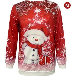 Livano Kersttrui - Dames - Foute Kersttrui - Christmas Sweater - Kerst Sweater - Christmas Jumper - Pyjama - Pullover - Maat M