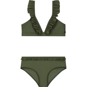 SHIWI Girls BELLA bikini set Bikiniset - forest green - Maat 110/116