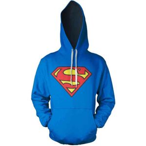 DC Comics Superman Hoodie/trui -S- Shield Blauw