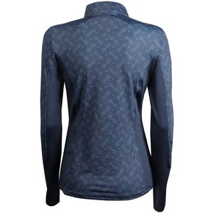 Harry's Horse Trainingsshirt Harry's Horse Just Ride Retro Donkerblauw - XL