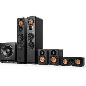Teufel - ULTIMA 40 Surround Power Edition - Home Cinema Set - Zwart