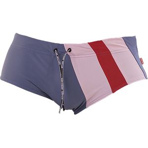 Barcode Berlin Mar Bella Beach Swim Trunk Blue-Rose-Red