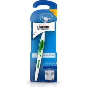 Listerine Ultraclean Access Flosser met 8 Vervangende Flosserkoppen - Tandplakverwijderaar voor Grondige Mondhygiëne