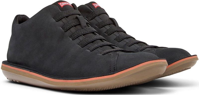 Camper - Beetle - Enkellaarsjes - Grijs - Nubuck - XL EXTRALIGHT® EVA-zolen