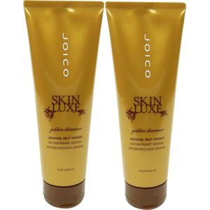 Joico SKIN LUXE Golden Shimmer Self Tanner - 2 x 250 ml