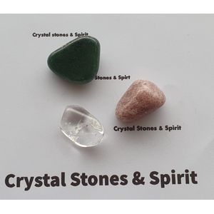 Set mineraalstenen ""Innerlijke Rust