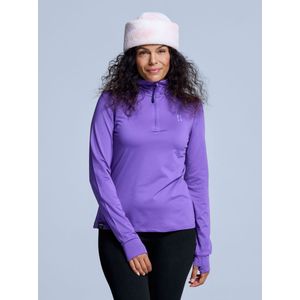 Poederbaas Midlayer Pully - Skipully - Dames - Four Seasons Lightweight 2.0 - Paars - Maat XS