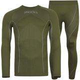 SNOCKS - Thermo Ondergoed - Thermoshirt & Thermobroek - 1 Set