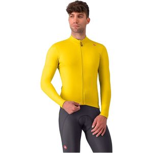 Castelli Espresso Thermal Trui Met Lange Mouwen Geel S Man