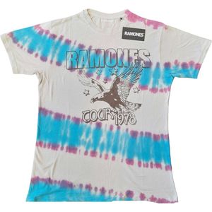 Ramones - Eagle Heren T-shirt - M - Multicolours