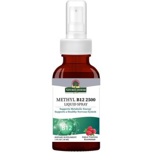 Methyl B12 2500 mcg Spray – Raspberry – 30 ml