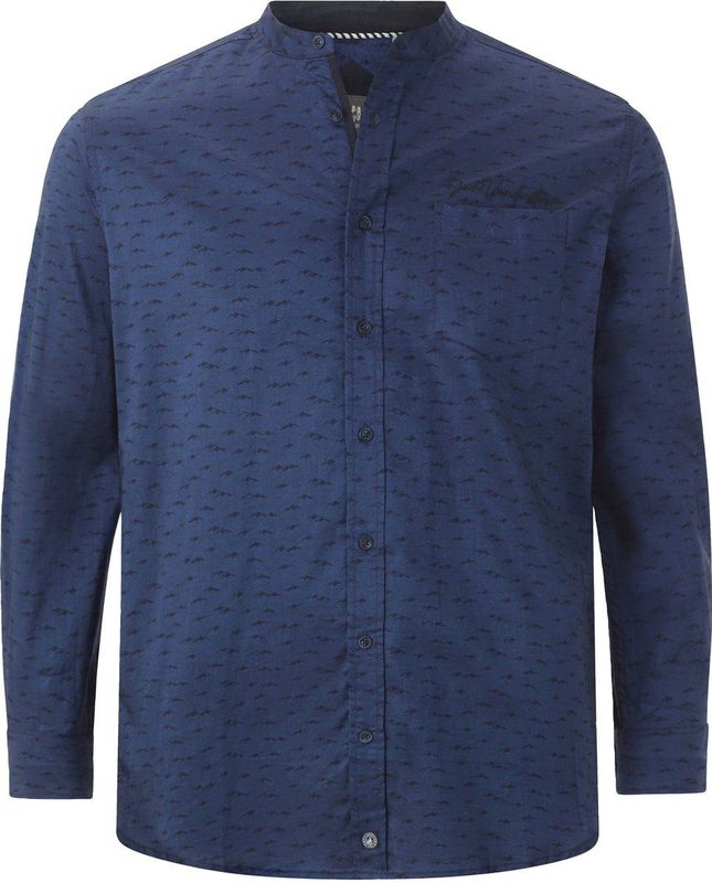 Jan Vanderstorm - LEIFBJORN - Overhemd - Donkerblauw