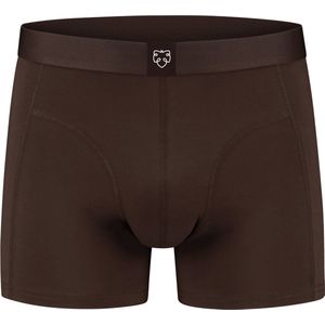 A-dam Chocolat - Boxershort - Katoen - Onderbroek - Ondergoed - Heren - Donker Bruin - XL