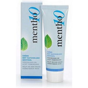 Mentho 10 Mentholcreme - 2 x 75 gr - Voordeelverpakking