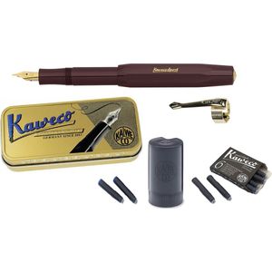 Kaweco Cadeauset nr.1 (5delig) Vulpen Sport Classic Burgundy  Fountain Pen - Medium