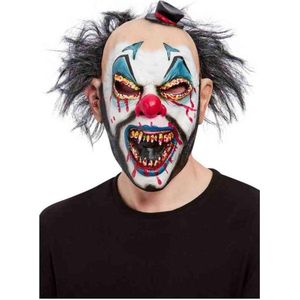 Smiffys Masker Evil Clown Overhead Multicolours